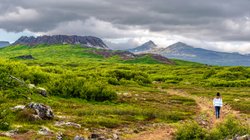Die Lavalandschaft Eldborgarhraun im Westen Islands