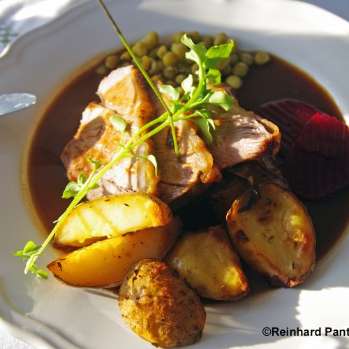 Saltkjöt og baunir - Pökelfleisch und gelbe Bohnen