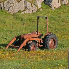 Traktor - Nordwest-Island