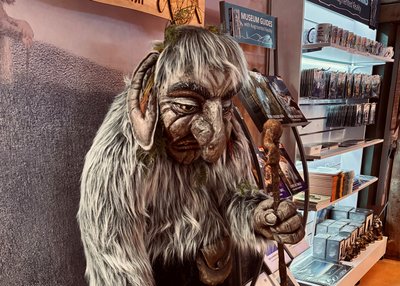 Auch das Trollmuseum ist ein Kindermagnet