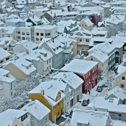 Reykjavik - Vogelperspektive