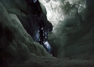 Gletscherspalte Langjökull - West-Island