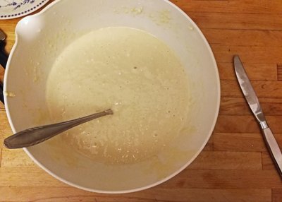 Pönnukökur - Teig