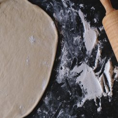 Zubereitung - Rhabarberschnecken