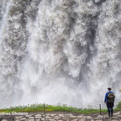 Der Wasserfall Dettifoss ist der energiereichste in Europa