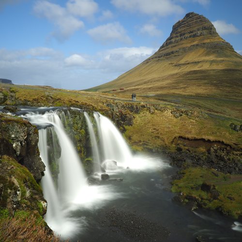 Berg Kirkjufell in Island