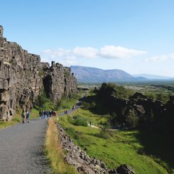 Der Nationalpark Þingvellir gehört zum Kulturerbe Islands