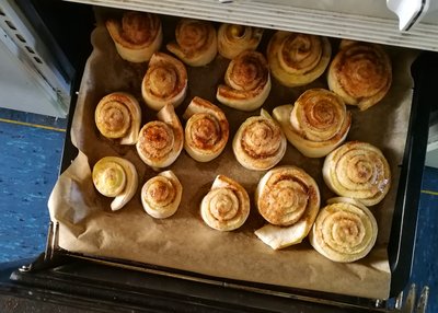 Zimtschnecken - Die Zubereitung
