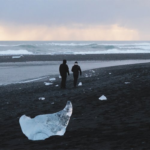 Der Diamond Beach bei der Gletscherlagune