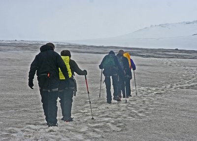 Schneefeld - Süd-Island