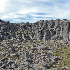 Gestein - Borgarvirki