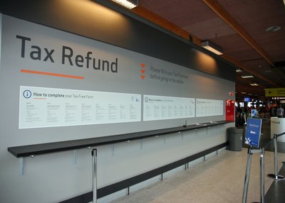 Tax-Refund Schalter - Keflavik