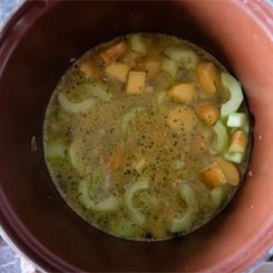 Kartoffel-Gurken-Suppe