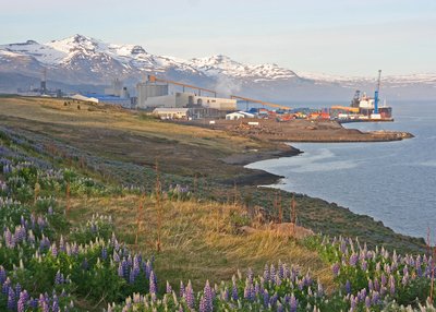 Mjóeyrarhöfn - Ost-Island