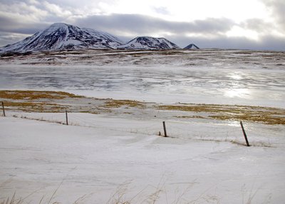 Winterlandschaft - Island