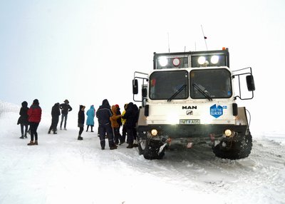 Gletschergefährt Langjökull - West-Island