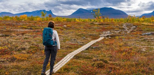 Wandern in Schwedisch Lappland