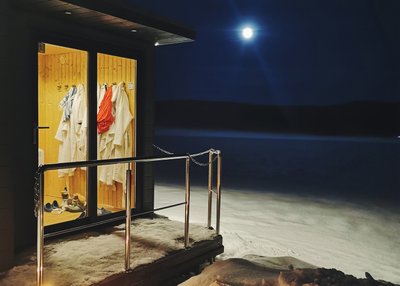 In Norwegen findet man Saunen an besonderen Orten