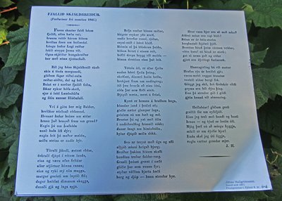 Gedicht - Akureyri