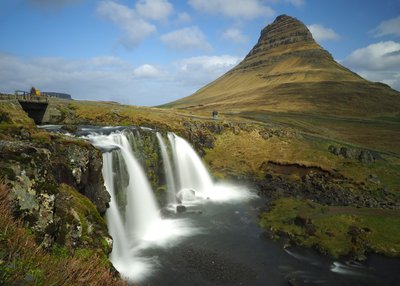Berg Kirkjufell in Island