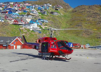 Helikopter - Grönland