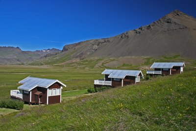 Island-Ferienhäuser mit Blick ins Grüne - Auf der Halbinsel Snæfellsnes