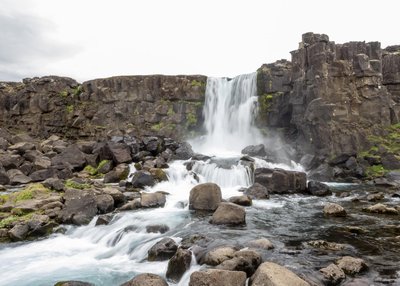 Öxarárfóss - Þingvellir-Nationalpark - Südwest-Island