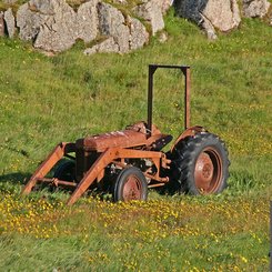 Traktor - Nordwest-Island