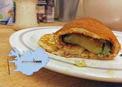 Pönnukökur - Serviervorschlag Pönnukökur - Serviervorschlag