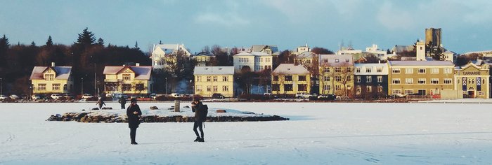 Reykjavik - Tjörnin - Pano