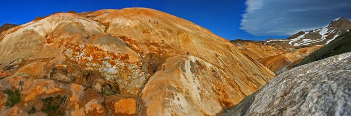 Ein Muss auf Island Erlebnisreisen - Das bunte Geothermalgebiet Kerlingarfjöll