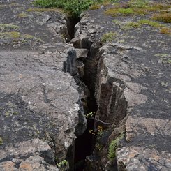 Erdspalte - Myvatn-Gebiet