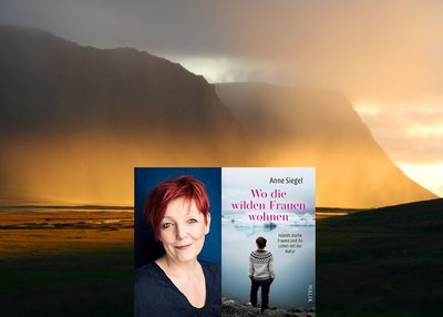 Anne Siegel - Korpudalur - Westfjorden & Buchcover WO DIE WILDEN FRAUEN WOHNEN