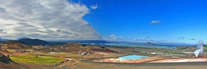 Unumgänglich auf Island Rundreisen - Das Geothermalgebiet am Mückensee Mývatn