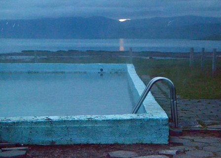 Schwimmbad Talknafjörður - Westfjorde