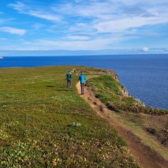 Spaziergang - Nord-Island