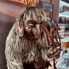 Auch das Trollmuseum ist ein Kindermagnet