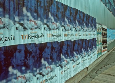 Unser Island-Newsletter - Plakate in Reykjavík