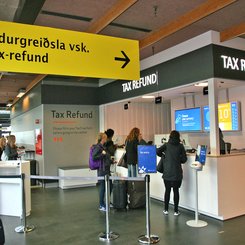 Tax-Refund Schalter - Keflavik