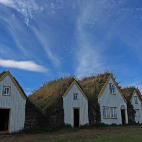 Häuserreihe - Glaumbær