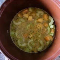 Kartoffel-Gurken-Suppe