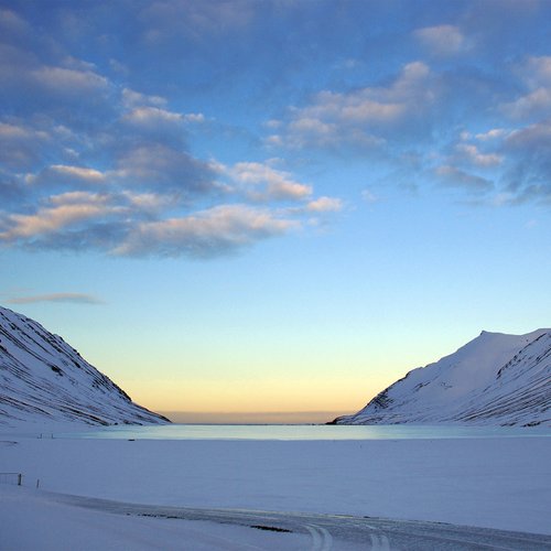 Winterlandschaft - Westfjorde