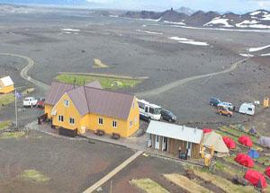 Hochlandhütte Sígurðarskáli/Kverkfjöll Hochlandhütte Sígurðarskáli/Kverkfjöll - Zentrales Hochland