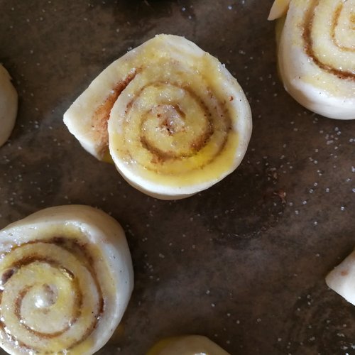 Zimtschnecken - Die Zubereitung