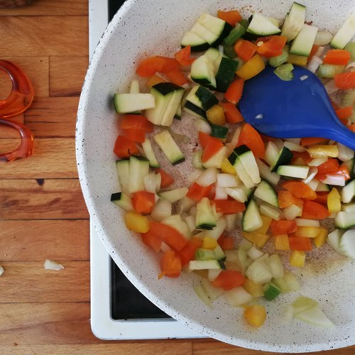 Gersten-Risotto Vorbereitung