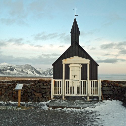 Kirche von Buðir - Snæfellsnes - West-Island