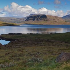 Am Ende des Hvalfjords findet man einen der höchsten Wasserfälle Islands, den Glymur.