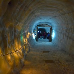 Eingangsbereich Gletscherhöhle Langjökull - West-Island