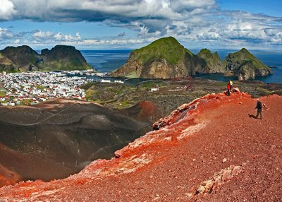 Vulkanlandschaft - Urlaub in Island