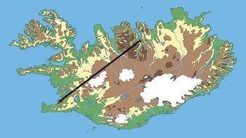 Flug in Island - Inlandflug von Reykjavík nach Akureyri und zurück